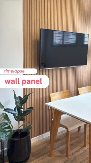 Timelapse Edición Wall Panel ⏰// Nada que envidiarle a la cámara rápida porque es igual de flash la colocación.✅ Cortá, colocá silicona y adherí a la pared. Sí, asi como lees.
⚡Lo instalas en 3 pasos y lo pagas en 3 cuotas (sin interés).🛒 ¡Encontralo en nuestra web!#greendeco #wallpanel #varilladoeps #renovacionsinobra